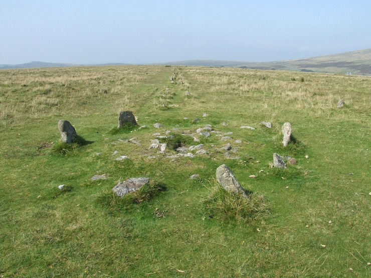 Merrivale cairn circle