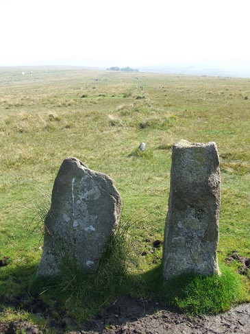 Merrivale - Western end of the southern row