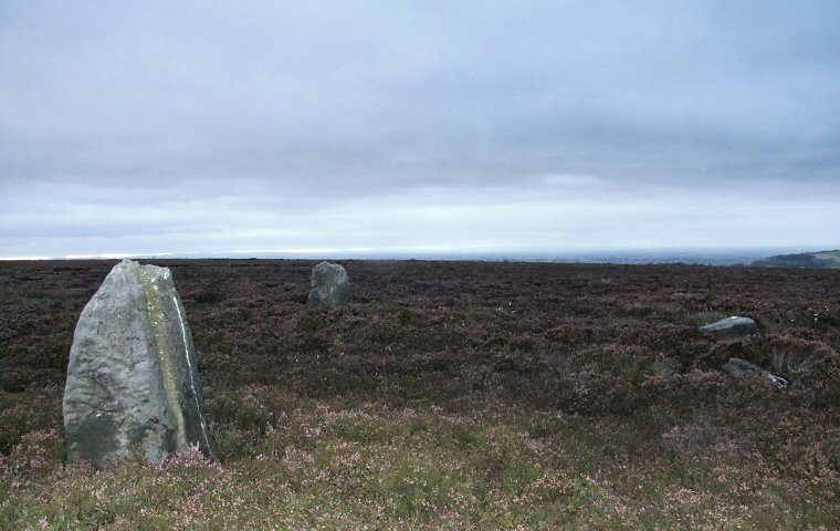 Thimbleby Moor Nine Stones looking northwest