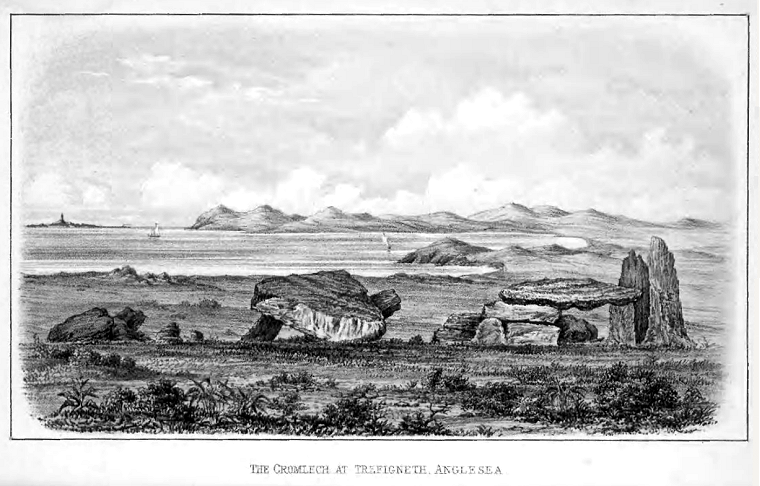 Illustration of Trefignath by Stanley 1874