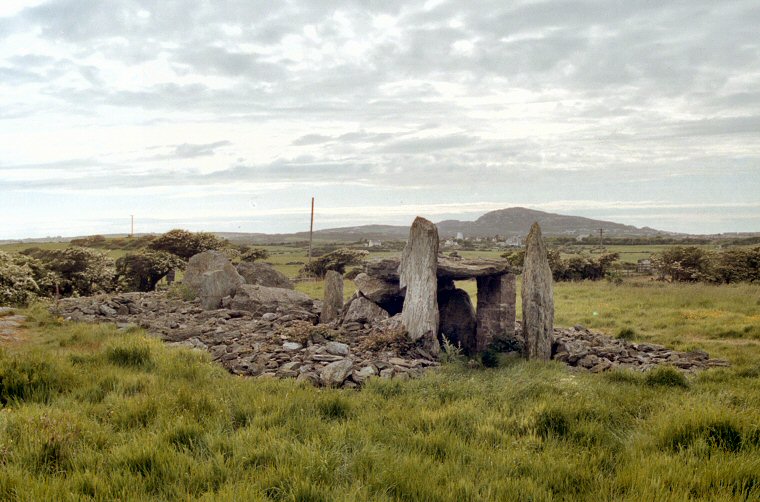 Looking northwest towards Holyhead Mountain