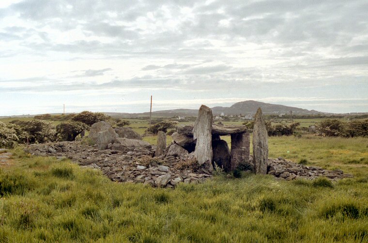 Looking northwest towards Holyhead Mountain