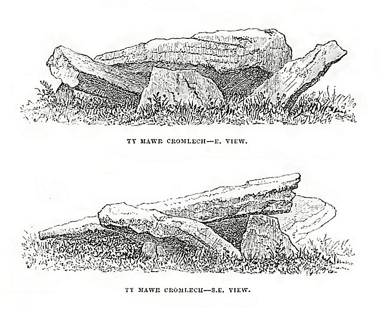 Ty Mawr - Illustration from Archaeologia Cambrensis (1873)