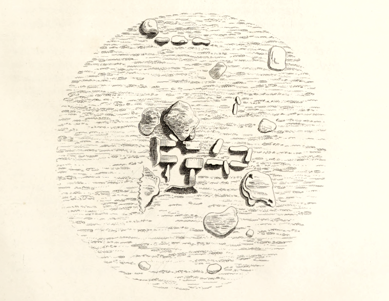 Plan of Wayland's Smithy by John Yonge Akerman 1847