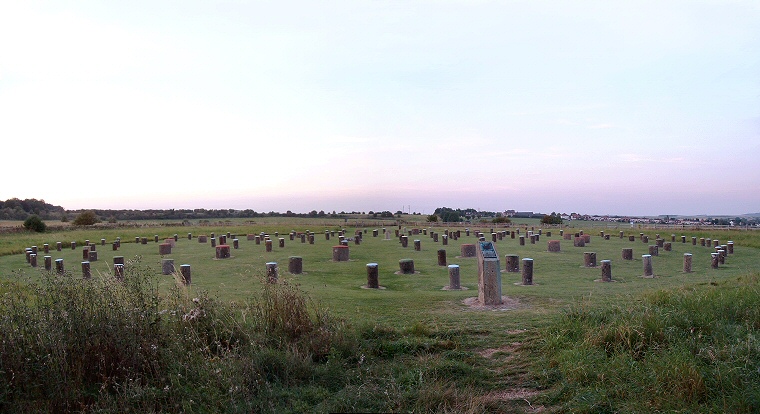 Woodhenge looking north