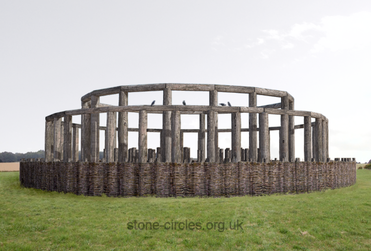 Woodhenge Henge Timber Circle - Amesbury, Wiltshire