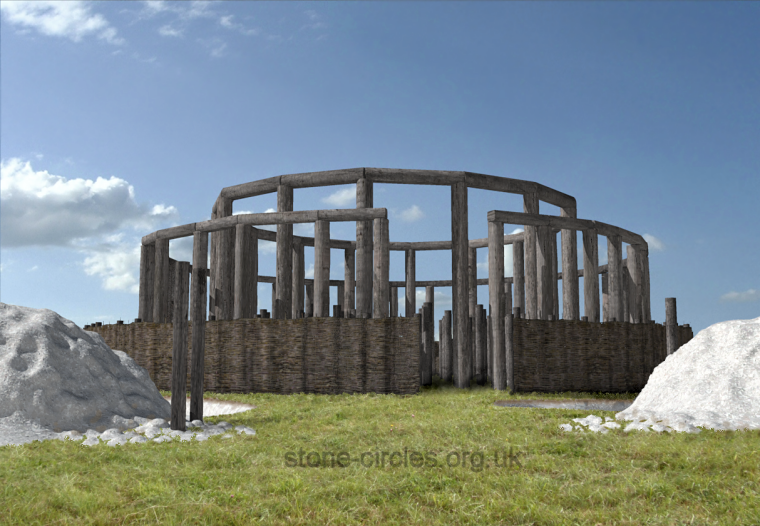 Reconstruction of Woodhenge