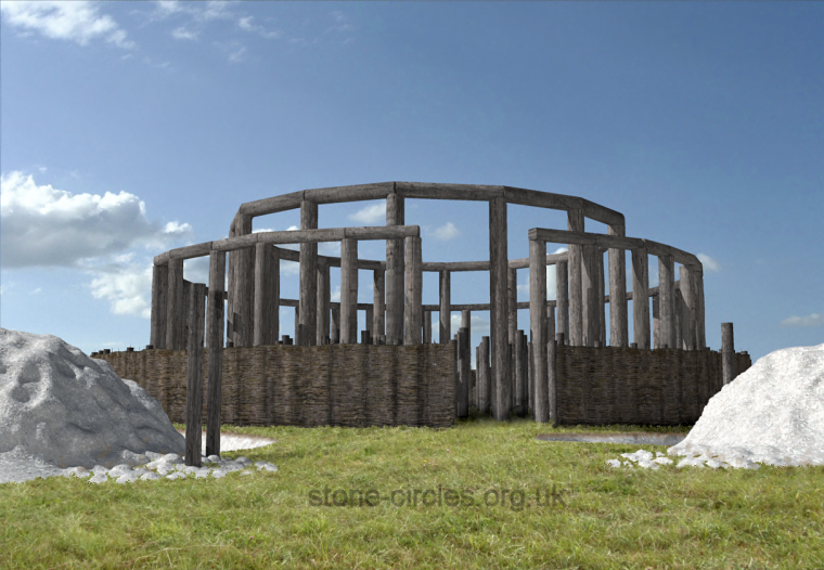 Woodhenge Henge Timber Circle - Amesbury, Wiltshire