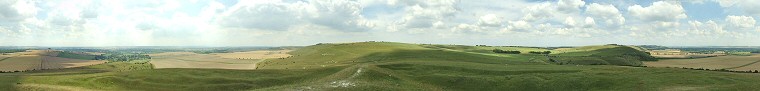 Adam's Grave Neolithic Long Barrow. Wiltshire