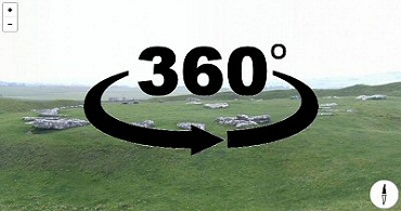 360 Degree Panorama from the henge bank