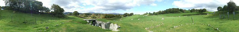 Capel Garmon Neolithic Chambered Cairn. North Wales