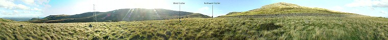 Cerrig Pryfaid Bronze Age Stone Circle. Tal-y-Fan, Wales