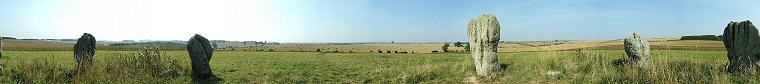 Duddo Bronze Age Stone Circle. Northumberland