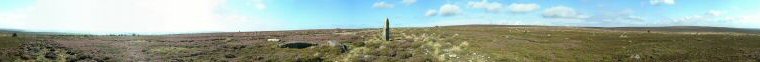 High Bridestones Bronze Age Stone Circles. Grosmont, North Yorkshire