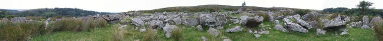 Kes Tor Bronze Age / Iron Age Settlement Site. Dartmoor, Devon