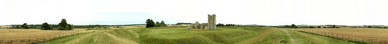 Knowlton Neolithic Henge. Wimborne St. Giles, Dorset