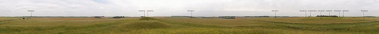 Normanton Down Barrow Cemetery. South of Stonehenge, Wiltshire