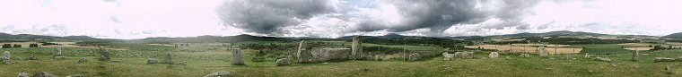 Tomnaverie Recumbent Stone Circle. Aberdeenshire