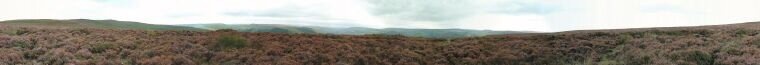 Wet Withens Bronze Age Embanked Stone Circle. Grindleford, Derbyshire